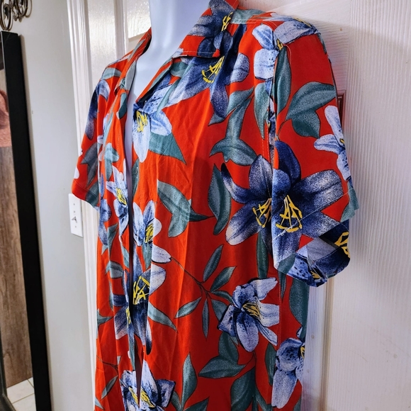 NWT CAMP COSTA HAWAIIAN BUTTON DOWN SHIRT - Picture 6 of 8